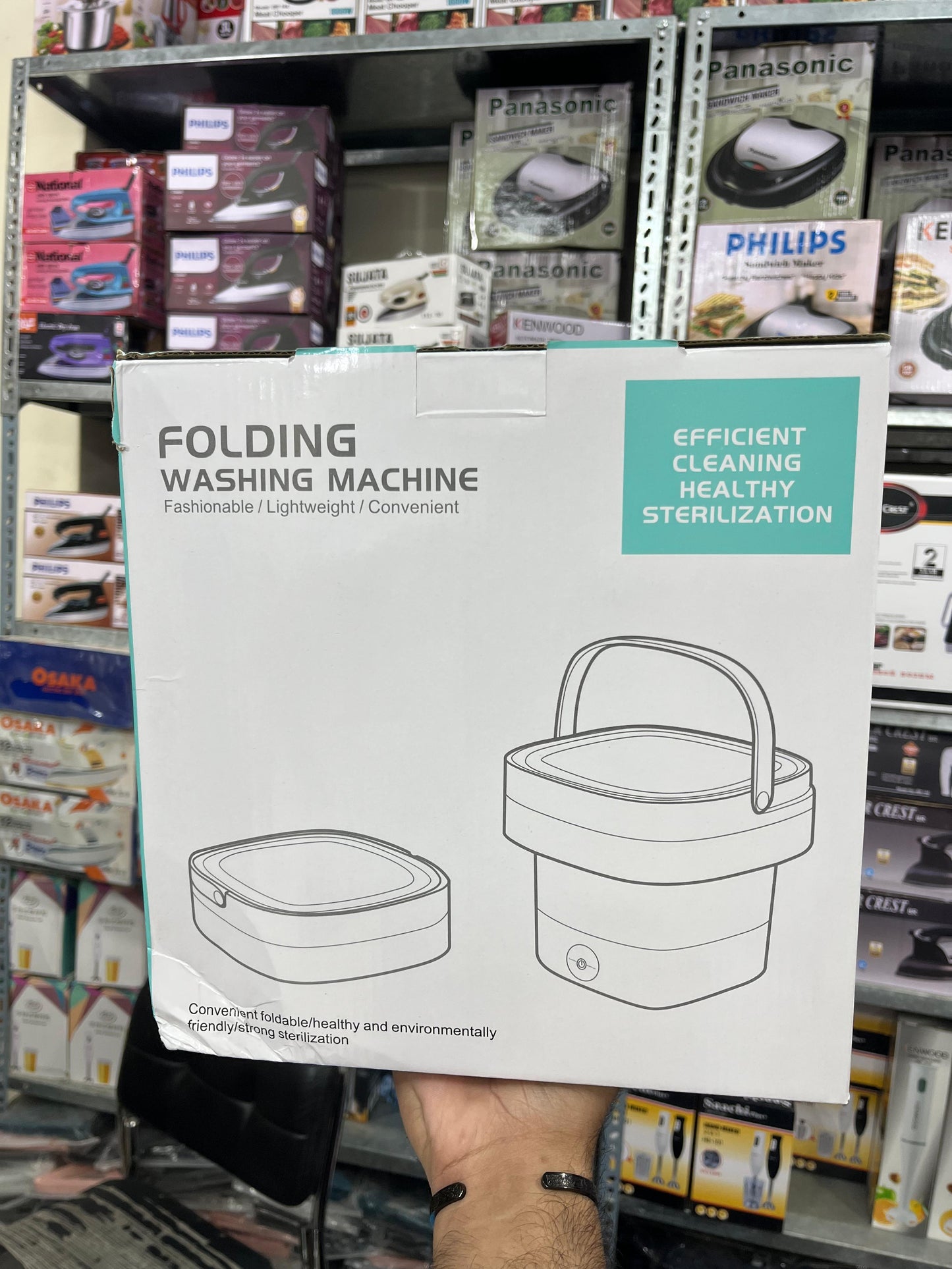 2in 1 Mini Portable Washing Machine