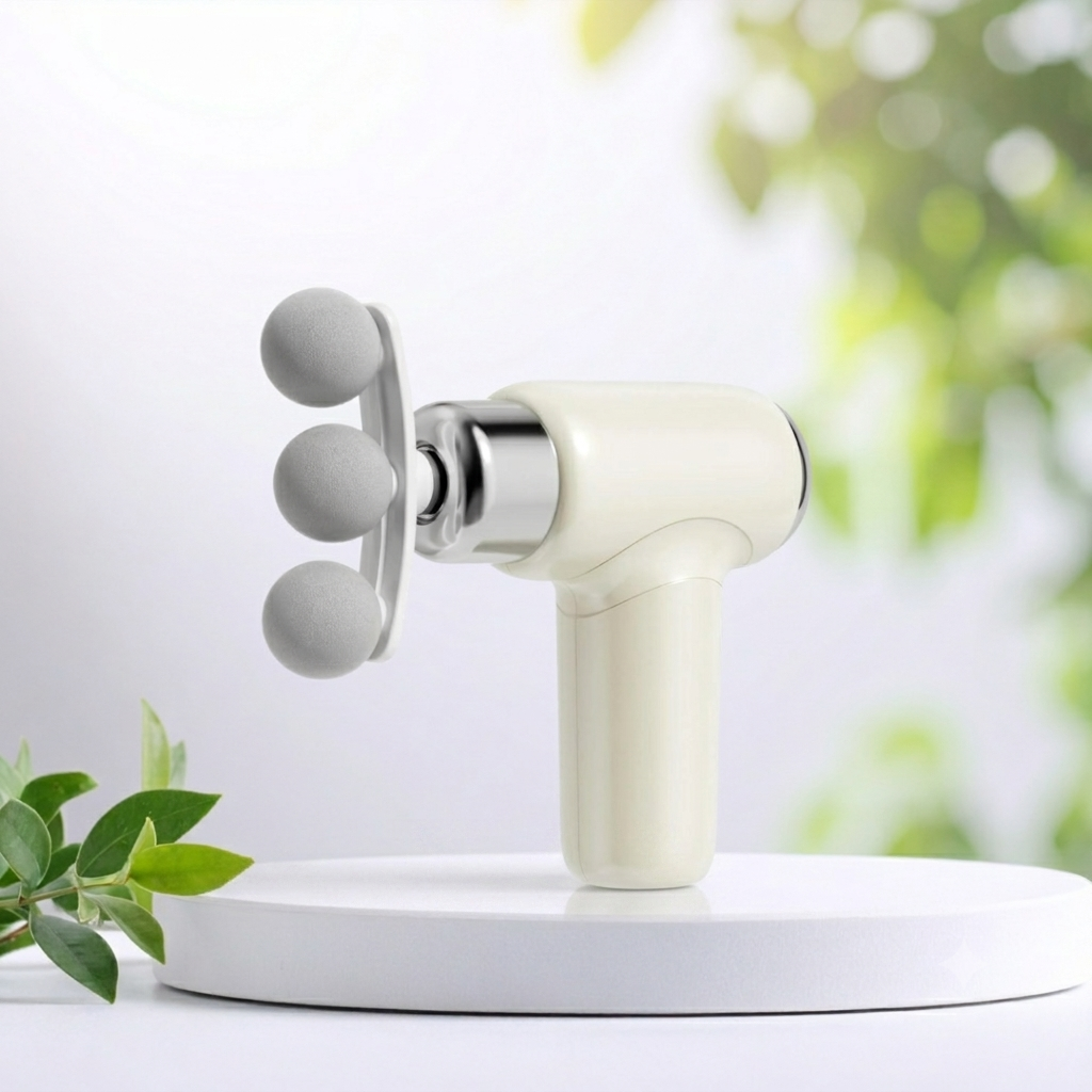 9 in 1 Massager Machine – 3 Head Electric Massage Gun