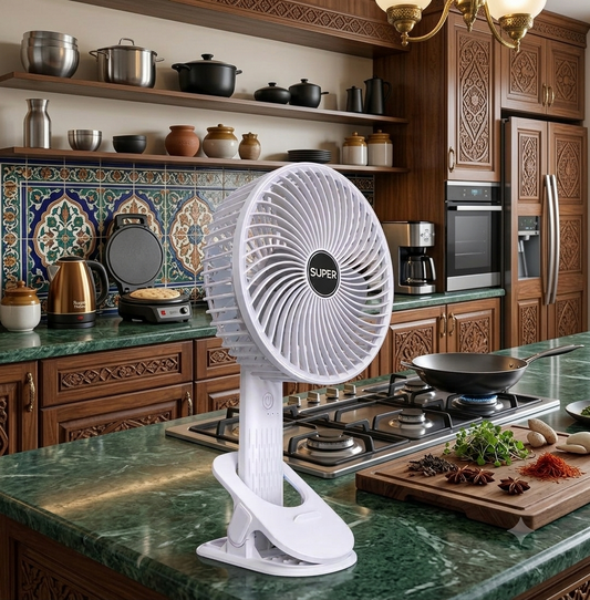 4-in-1 Portable Rechargeable Fan