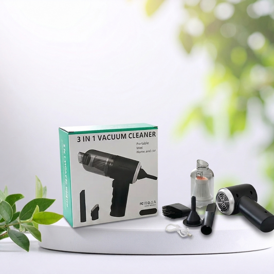 The Ultimate 3-in-1 Cordless Vacuum: 6000Pa Suction Power for Car & Home