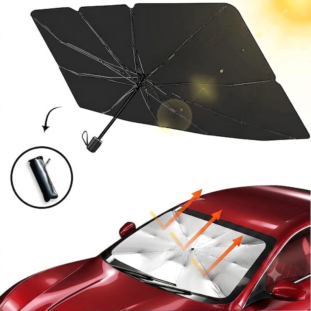 Car Umbrella Sun Shade Cover for Windshield