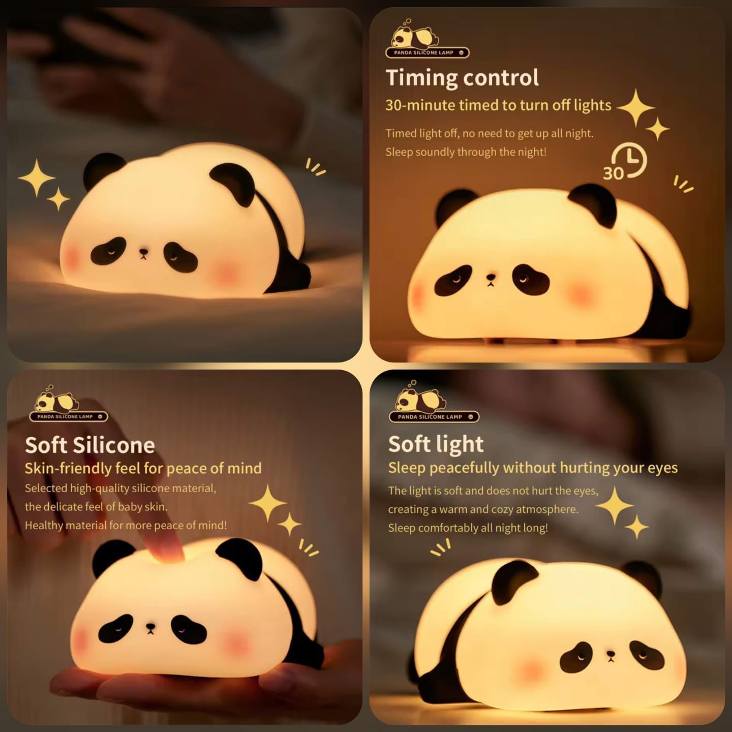 Soft Panda LED Night Lamp.