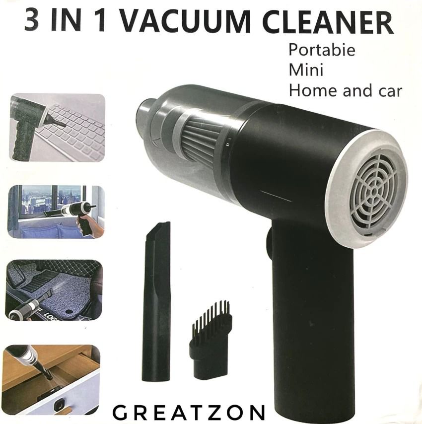 The Ultimate 3-in-1 Cordless Vacuum: 6000Pa Suction Power for Car & Home