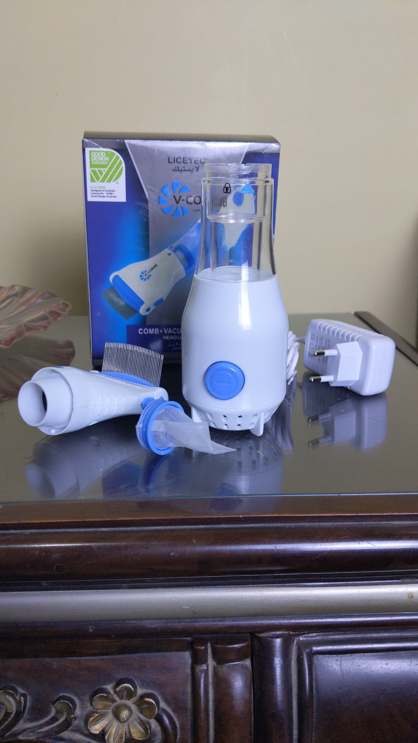 V-Comb Electric Anti Lice Removal Machine