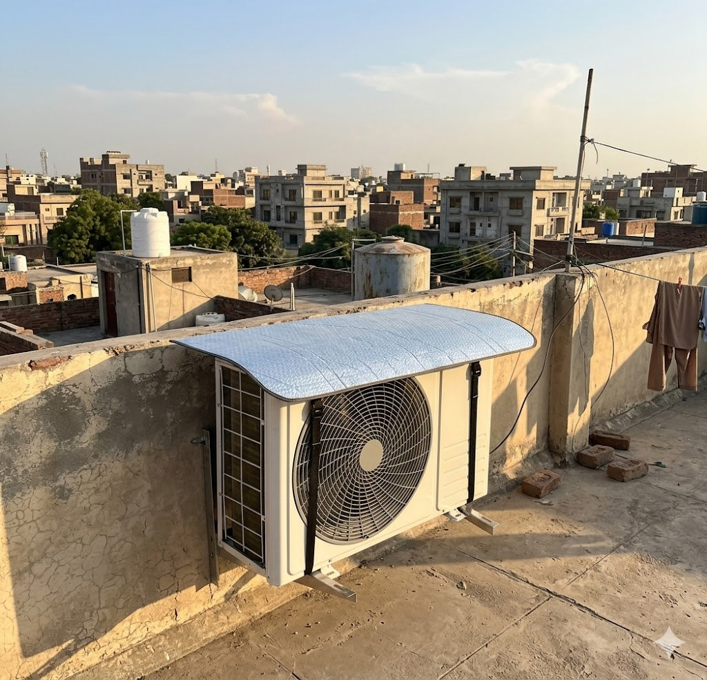 Heat, Water & Dust Proof AC Cover for Outdoor Unit