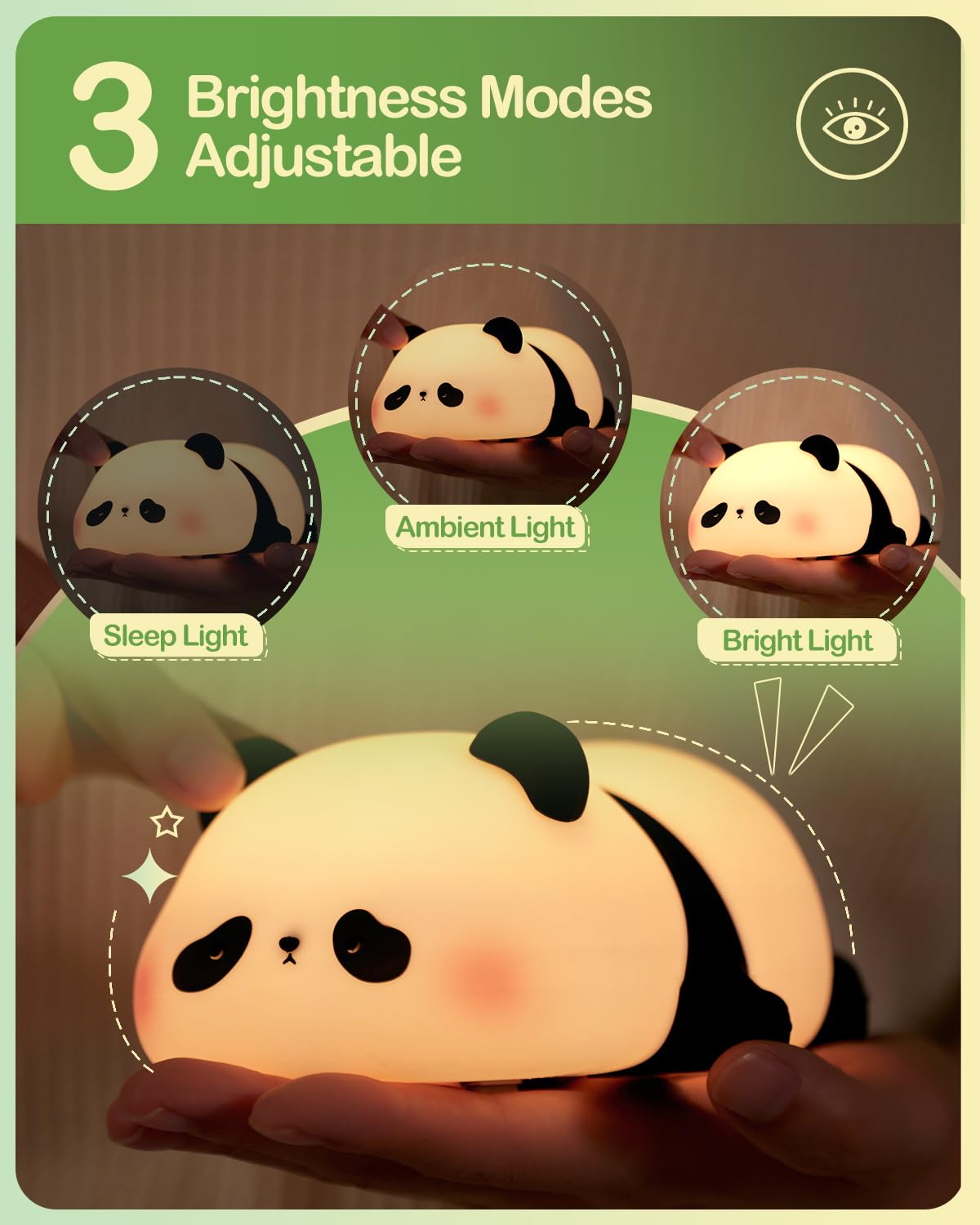 Soft Panda LED Night Lamp.