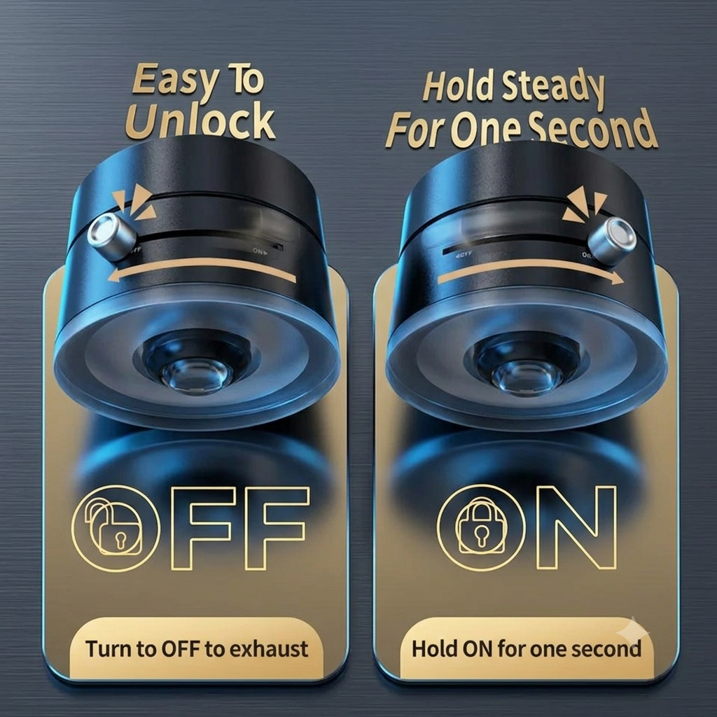 Vacuum Magnetic Phone Holder Pro